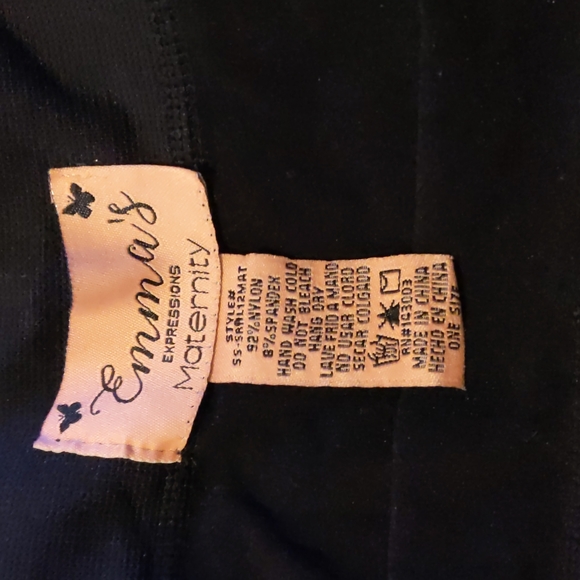 Emma's expressions Maternity tights/leggings.  One size fits most. - Picture 5 of 5
